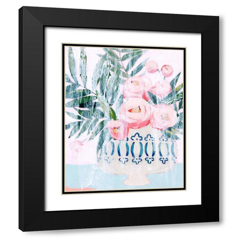 Bleached Bouquet II Black Modern Wood Framed Art Print with Double Matting by Popp, Grace