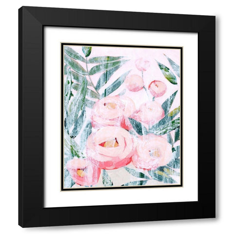 Bleached Bouquet III Black Modern Wood Framed Art Print with Double Matting by Popp, Grace