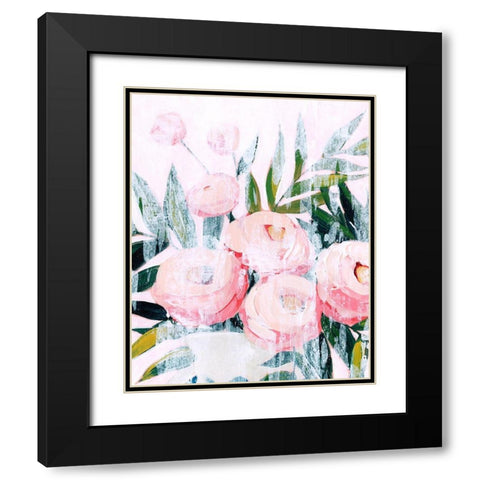 Bleached Bouquet IV Black Modern Wood Framed Art Print with Double Matting by Popp, Grace