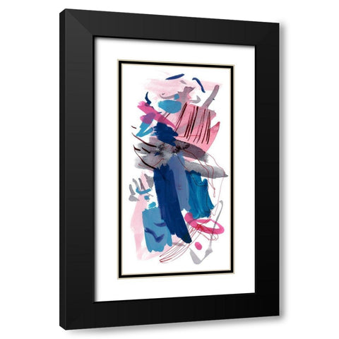 Wild as the Wind I Black Modern Wood Framed Art Print with Double Matting by Wang, Melissa