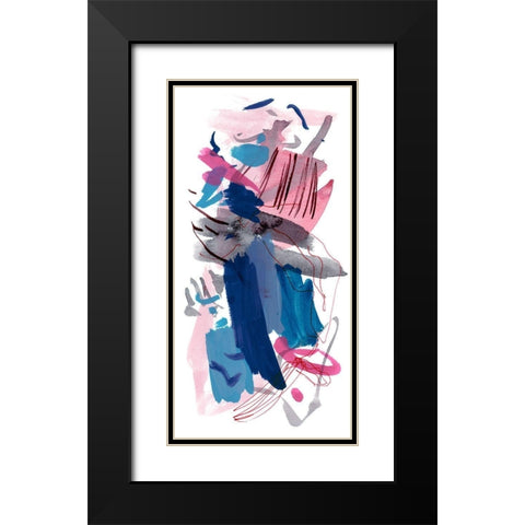 Wild as the Wind I Black Modern Wood Framed Art Print with Double Matting by Wang, Melissa