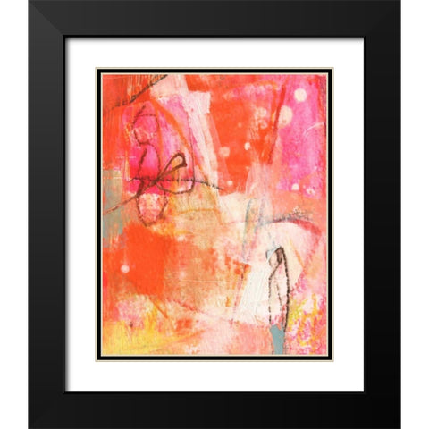 Bright One Black Modern Wood Framed Art Print with Double Matting by Jachimiec, Sue