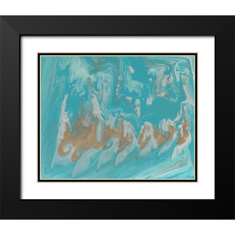 Cirrus III Black Modern Wood Framed Art Print with Double Matting by Studio W