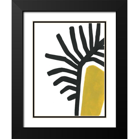 Color Block Maze IX Black Modern Wood Framed Art Print with Double Matting by Vess, June Erica