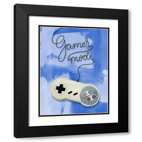 Hardcore Gamer II Black Modern Wood Framed Art Print with Double Matting by Popp, Grace