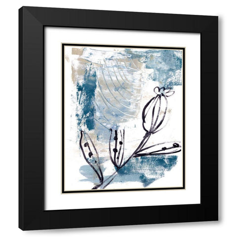 Mid Summer Nights Dream I Black Modern Wood Framed Art Print with Double Matting by Wang, Melissa