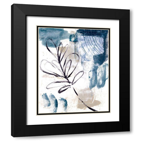 Mid Summer Nights Dream II Black Modern Wood Framed Art Print with Double Matting by Wang, Melissa