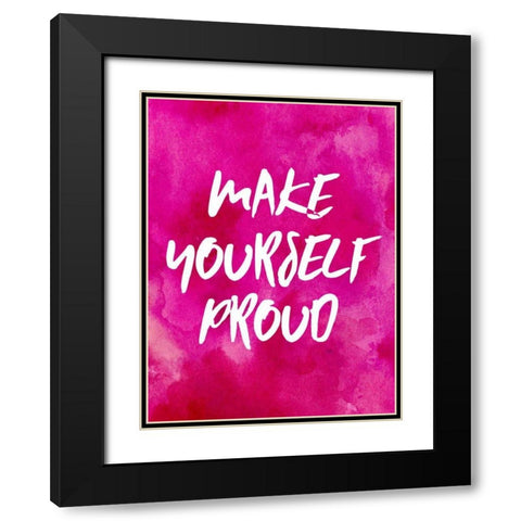 You Go II Black Modern Wood Framed Art Print with Double Matting by Sizemore, Natalie