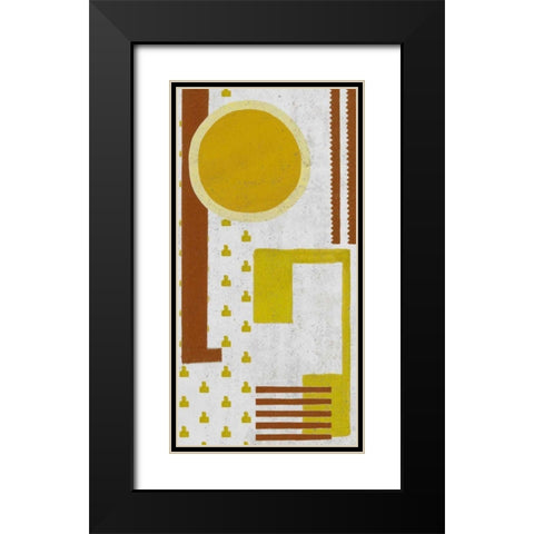 Mountain Cloud I Black Modern Wood Framed Art Print with Double Matting by Wang, Melissa