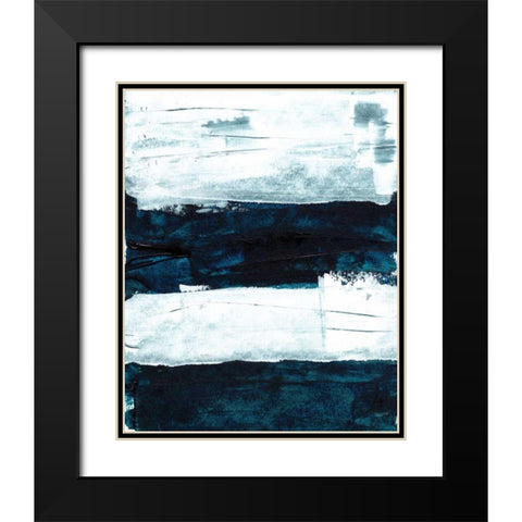 Deep Within I Black Modern Wood Framed Art Print with Double Matting by Wang, Melissa