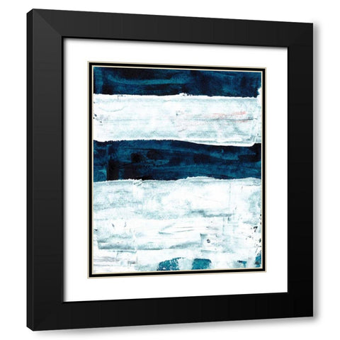 Deep Within II Black Modern Wood Framed Art Print with Double Matting by Wang, Melissa