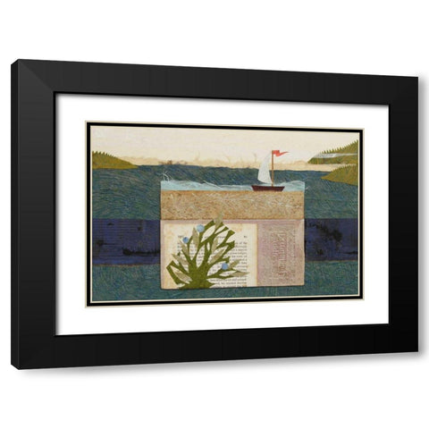 Tiny House III Black Modern Wood Framed Art Print with Double Matting by Savory, Susan