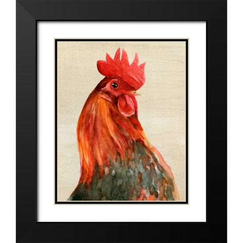Break of Dawn I Black Modern Wood Framed Art Print with Double Matting by Warren, Annie