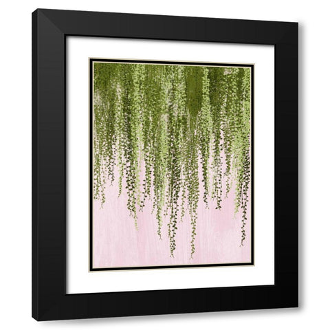 String of Pearls I Black Modern Wood Framed Art Print with Double Matting by Popp, Grace