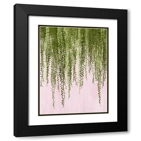 String of Pearls II Black Modern Wood Framed Art Print with Double Matting by Popp, Grace