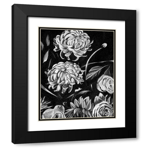 Enchanted Bloom II Black Modern Wood Framed Art Print with Double Matting by Warren, Annie