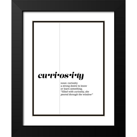 Find Meaning II Black Modern Wood Framed Art Print with Double Matting by Fagalde, Jarman