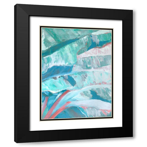 Banana Suave II Black Modern Wood Framed Art Print with Double Matting by Wilkins, Suzanne