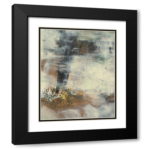 Camouflage III Black Modern Wood Framed Art Print with Double Matting by Moore, Regina