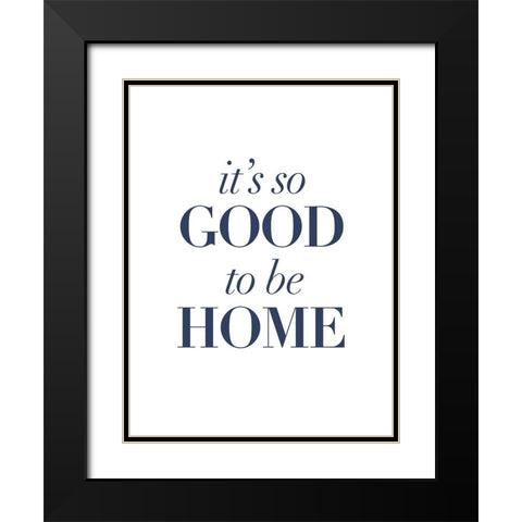 Home-y I Black Modern Wood Framed Art Print with Double Matting by Popp, Grace