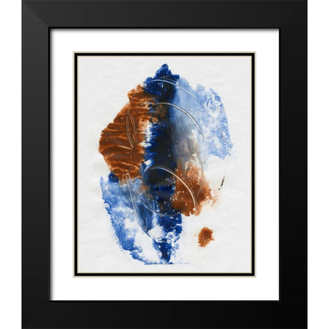 Cozy I Black Modern Wood Framed Art Print with Double Matting by Combs, Joyce