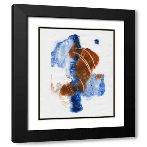Cozy II Black Modern Wood Framed Art Print with Double Matting by Combs, Joyce