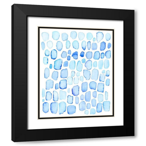 Ice Cubes I Black Modern Wood Framed Art Print with Double Matting by Popp, Grace