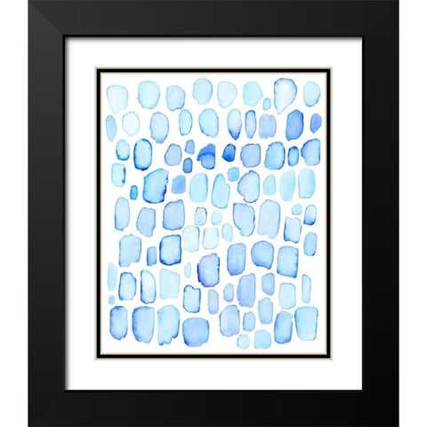 Ice Cubes I Black Modern Wood Framed Art Print with Double Matting by Popp, Grace
