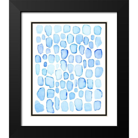 Ice Cubes II Black Modern Wood Framed Art Print with Double Matting by Popp, Grace