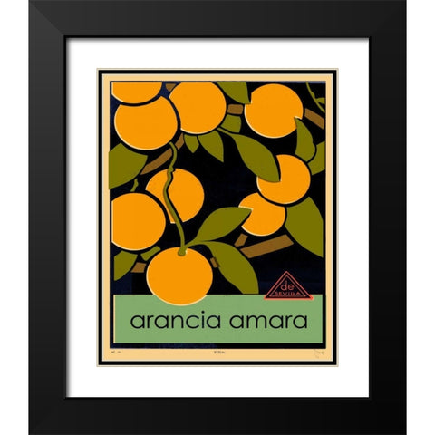 Euro Poster V Black Modern Wood Framed Art Print with Double Matting by Green, Jacob