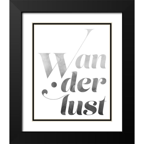 Enchanted Wanderlust II Black Modern Wood Framed Art Print with Double Matting by Popp, Grace
