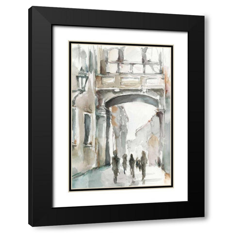 Watercolor Arch Studies I Black Modern Wood Framed Art Print with Double Matting by Harper, Ethan
