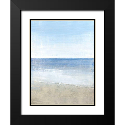 Sparkling Waters I Black Modern Wood Framed Art Print with Double Matting by OToole, Tim