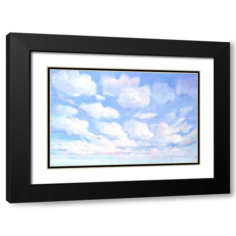 Sky High II Black Modern Wood Framed Art Print with Double Matting by OToole, Tim