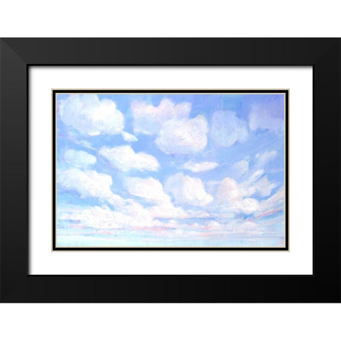 Sky High II Black Modern Wood Framed Art Print with Double Matting by OToole, Tim