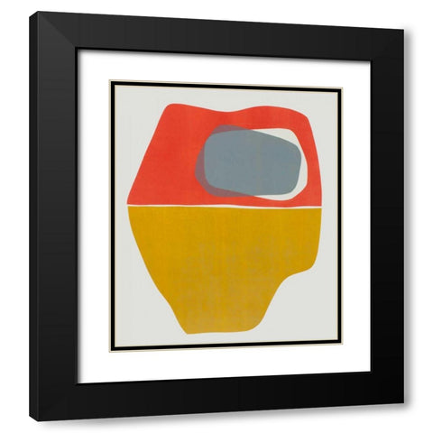 Hoodoo I Black Modern Wood Framed Art Print with Double Matting by Delamater, Rob