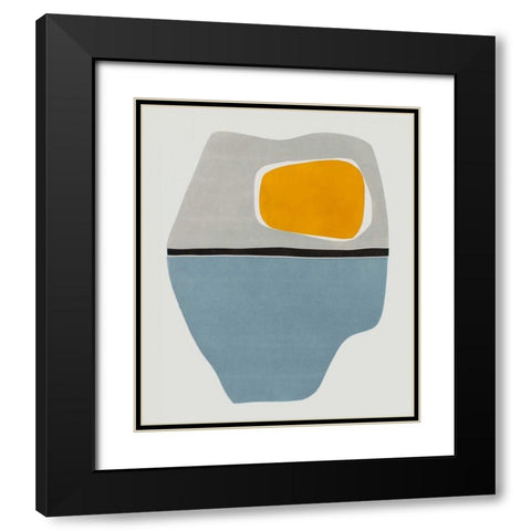 Hoodoo III Black Modern Wood Framed Art Print with Double Matting by Delamater, Rob