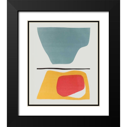 Hoodoo IV Black Modern Wood Framed Art Print with Double Matting by Delamater, Rob
