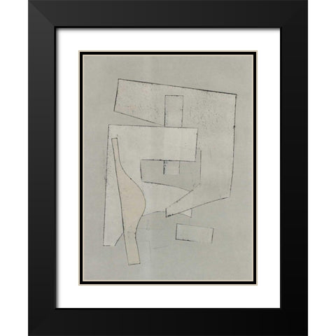 Alchemy III Black Modern Wood Framed Art Print with Double Matting by Delamater, Rob
