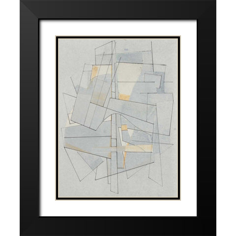 Alchemy V Black Modern Wood Framed Art Print with Double Matting by Delamater, Rob