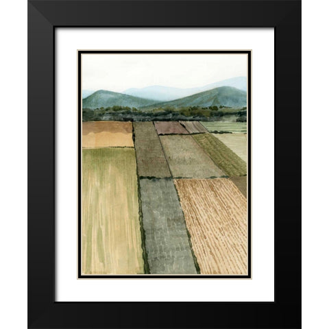 This Land I Black Modern Wood Framed Art Print with Double Matting by Popp, Grace
