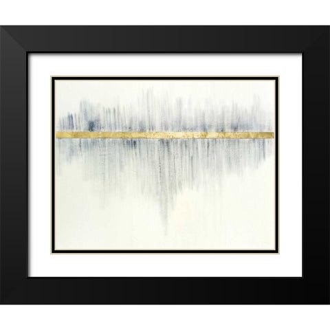 Foertell Black Modern Wood Framed Art Print with Double Matting by Lam, Vanna
