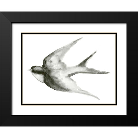 Cloud Chasers II Black Modern Wood Framed Art Print with Double Matting by Green, Jacob