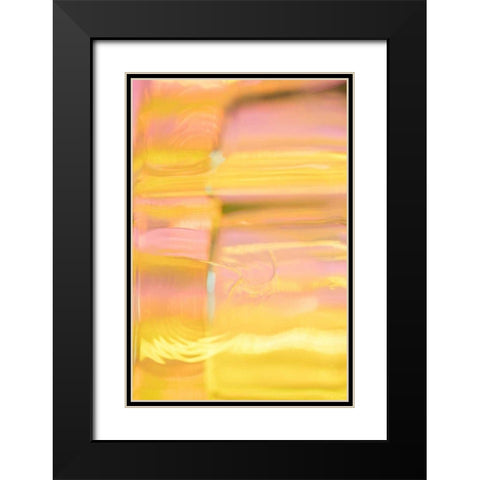 Sunny Glass I Black Modern Wood Framed Art Print with Double Matting by Stramel, Renee W.