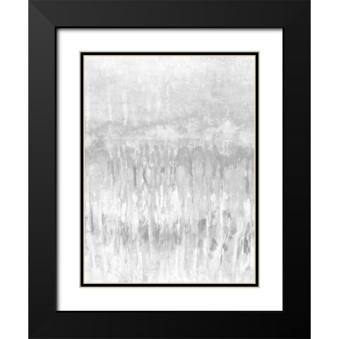 White Coast I Black Modern Wood Framed Art Print with Double Matting by Goldberger, Jennifer