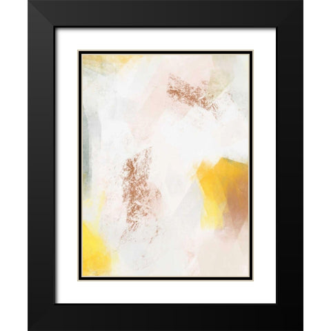 Frenzy I Black Modern Wood Framed Art Print with Double Matting by Caroline, Emma