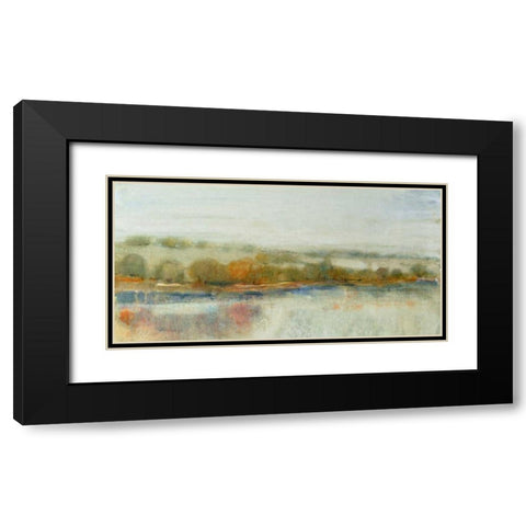 River Bank II Black Modern Wood Framed Art Print with Double Matting by OToole, Tim
