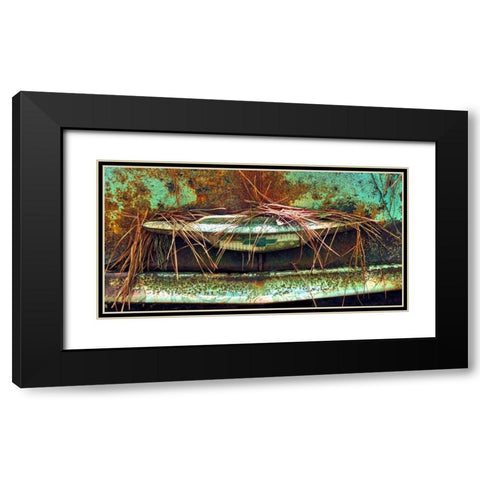 Car Graveyard VI Black Modern Wood Framed Art Print with Double Matting by McLoughlin, James