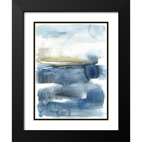 Light in the Clouds II Black Modern Wood Framed Art Print with Double Matting by Goldberger, Jennifer