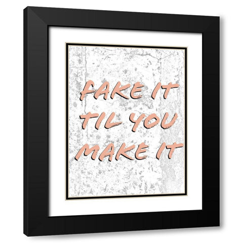 Hustlers I Black Modern Wood Framed Art Print with Double Matting by Fagalde, Jarman